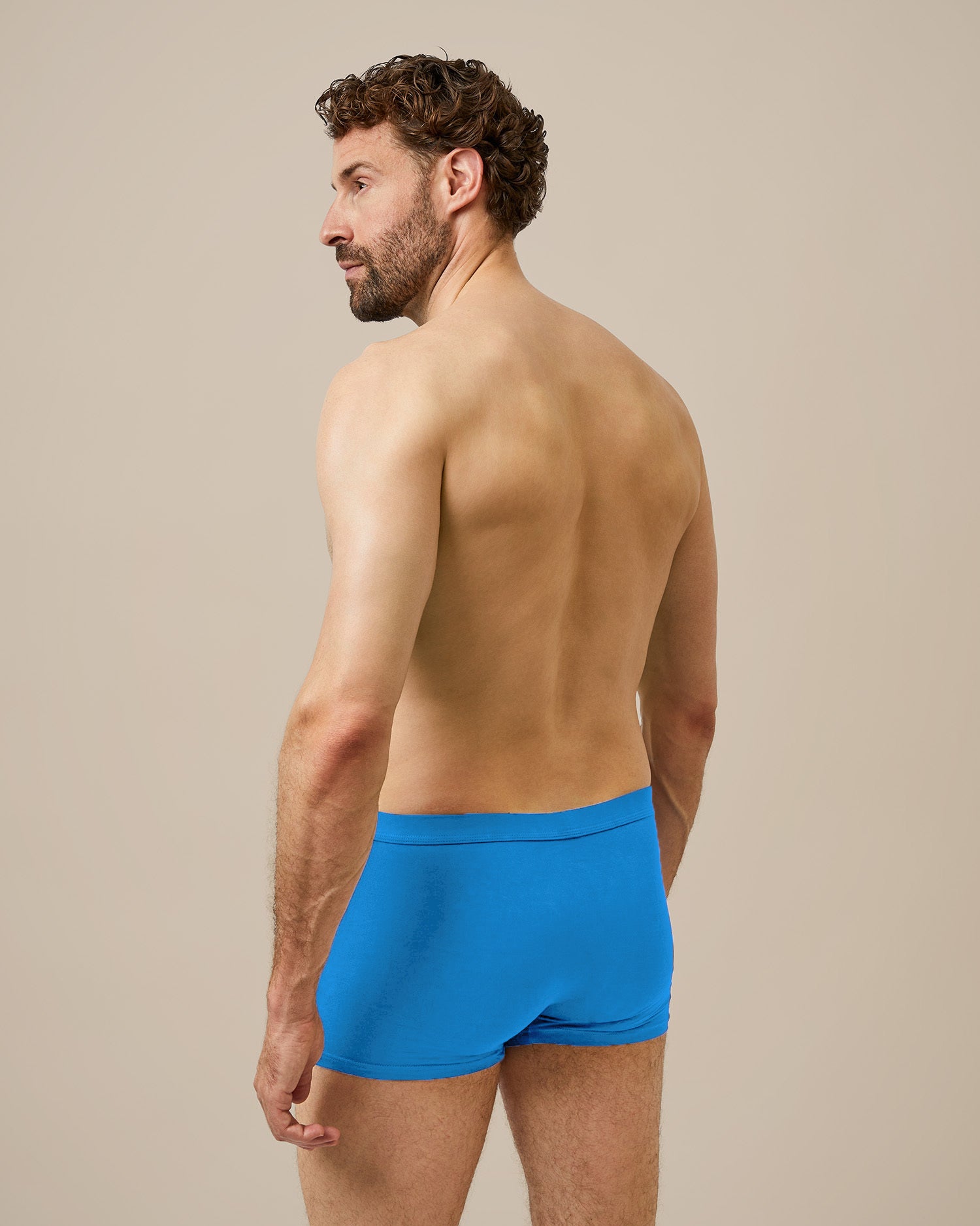 BOXR | Bamboe Boxers 4-Pack Zee-Blauw