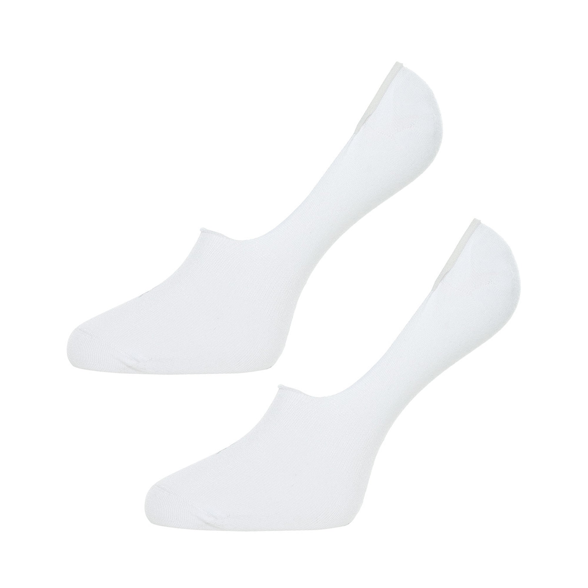 BOXR | Bamboo Footies 2-Pack White