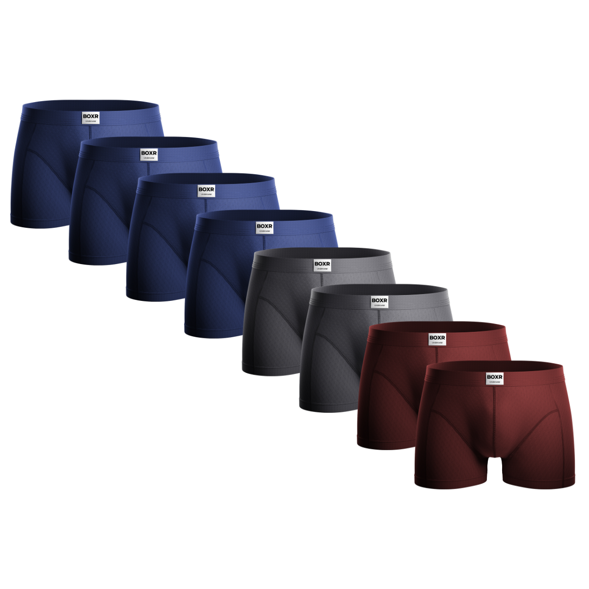 BOXR | The Classic Bamboe Boxers 8-Pack Multicolor