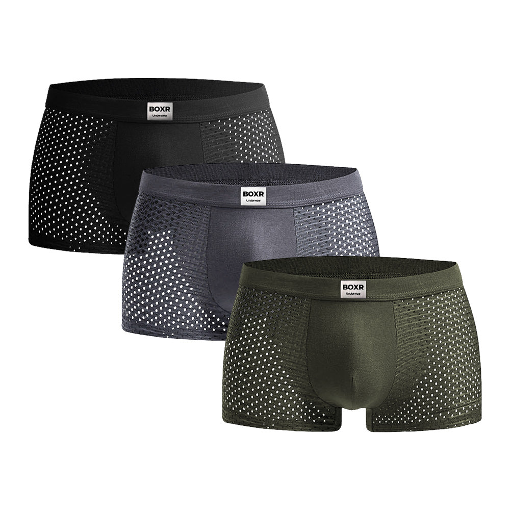 BOXR | Bamboe Boxers 3-Pack Forest Vibes