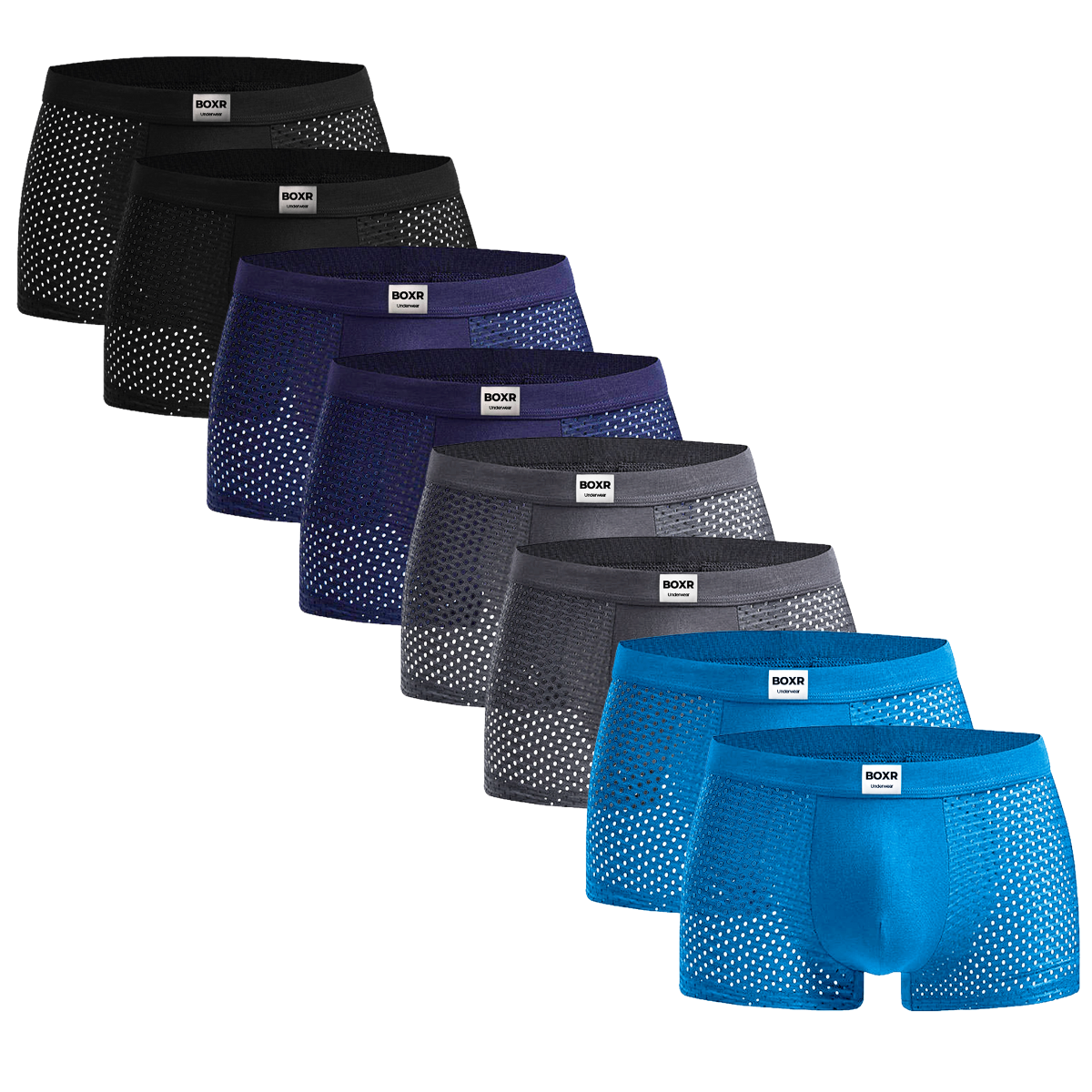 BOXR | Bamboe Boxers 8-Pack Multicolor