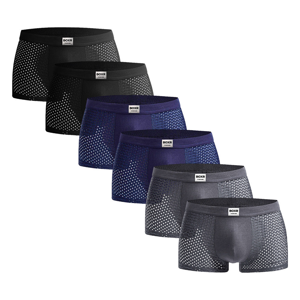 BOXR | Bamboe Boxers 6-Pack Originals