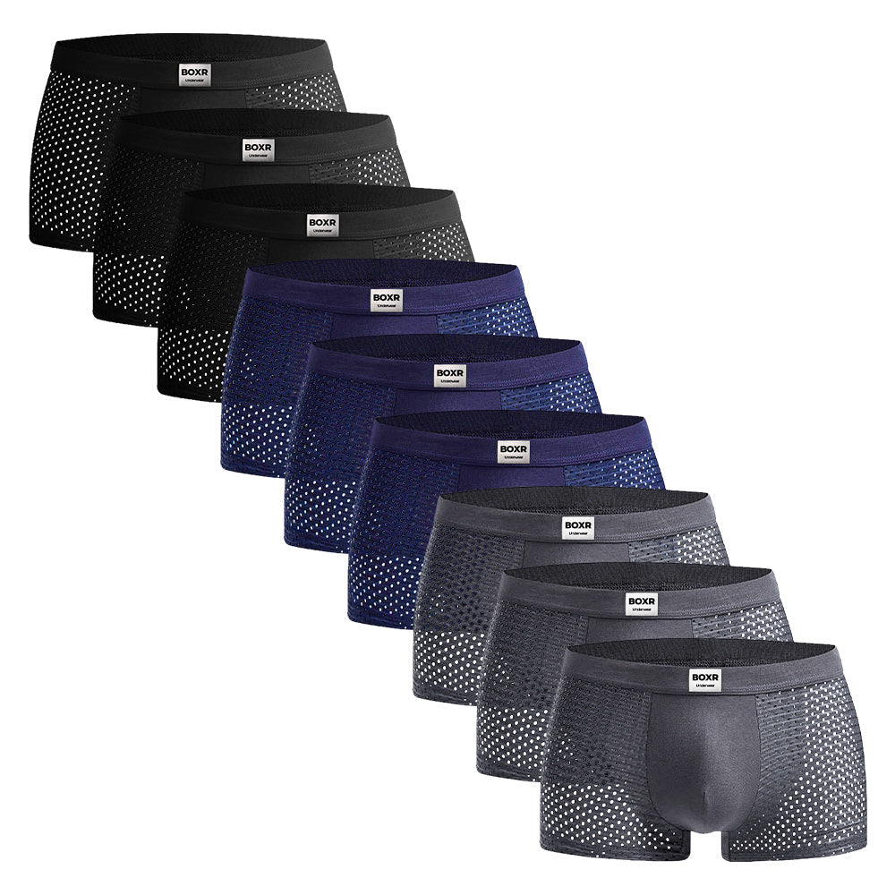 BOXR | Bamboe Boxers 9-Pack Originals