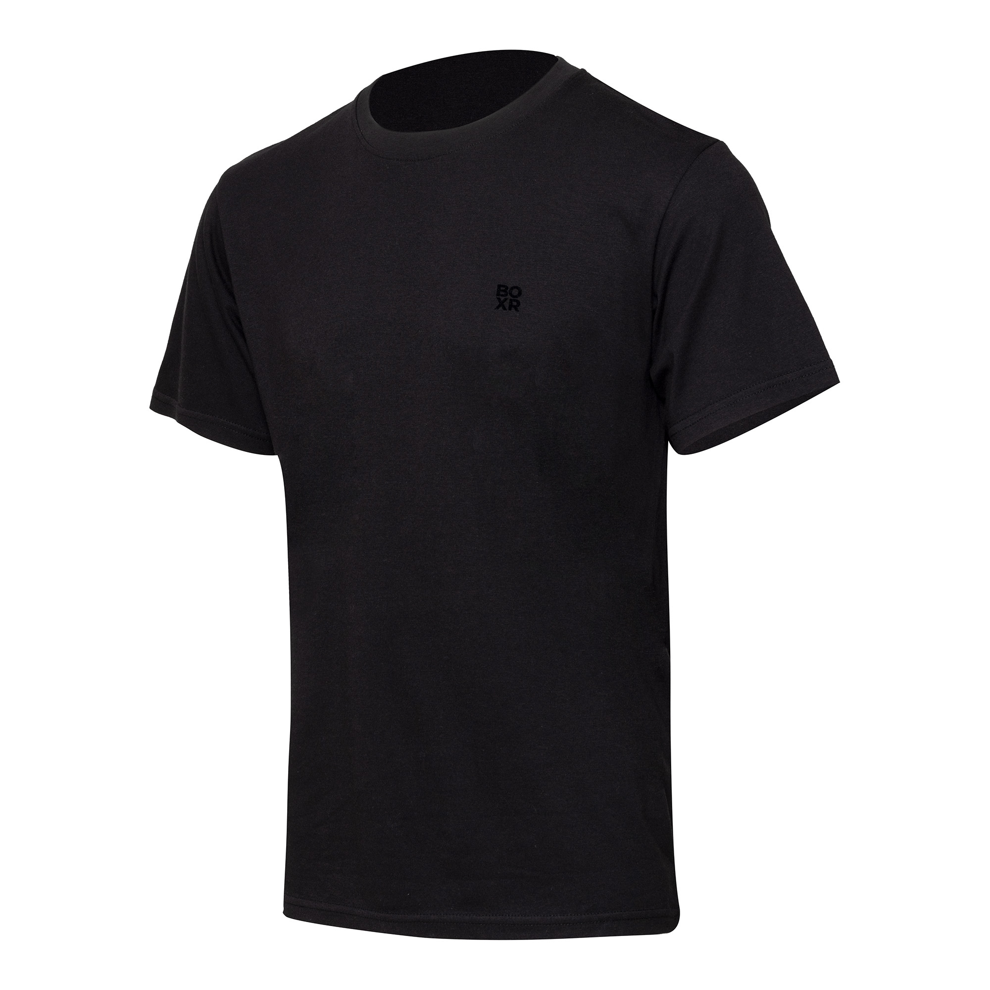 BOXR | Bamboe Casual T-Shirt 1-Pack Zwart